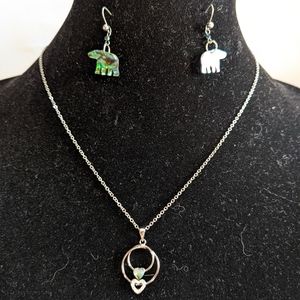 Pretty Mother of Pearl Set